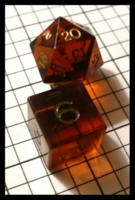 Dice : Dice - DM Collection - Armory Root Beer Transparent 2nd Generation Extras